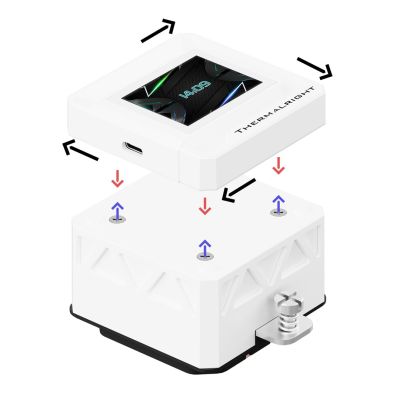 5. Thermalright Frozen Warframe 360 SE ARGB White All-in-One CPU Cooler