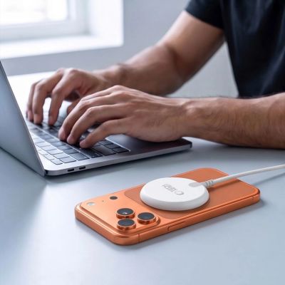 4. Tech-Protect A54 MagSafe 25W QI2.2 Wireless Charger - White
