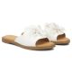 5. Women's white flower flip-flops Filippo DK7898