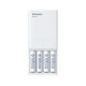 4. PANASONIC SMARTPLUS USB CHARGER + 4 x AA ENELOOP 2000 mAh