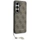 3. Guess 4G Classic Logo Charm MagSafe Case for Samsung Galaxy S26 - Brown