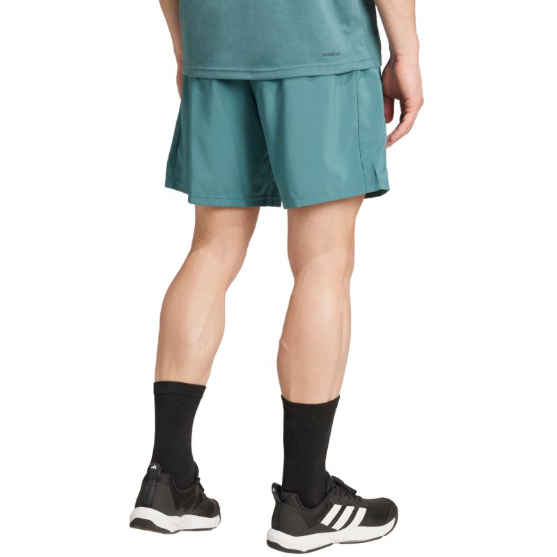 9. Men's adidas Train Essentials Woven Training Shorts Green JW2493