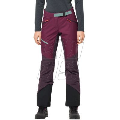 2. Jack Wolfskin Alpspitze Pants W 1507531-1014 Ski Pants