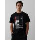 Men's regular printed T-shirt 4F 4FRAW26TTSHM4447-20S