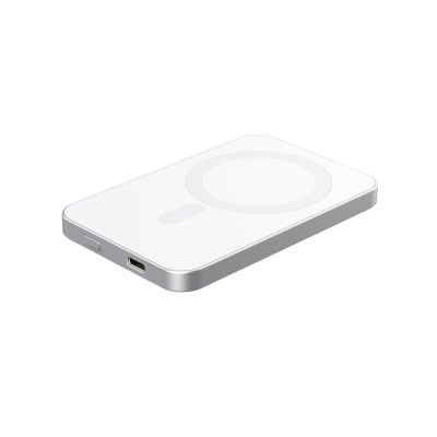 3. RealPower PB-5000 Mag Lithium Polymer (LiPo) 5000 mAh Wireless Charging Silver