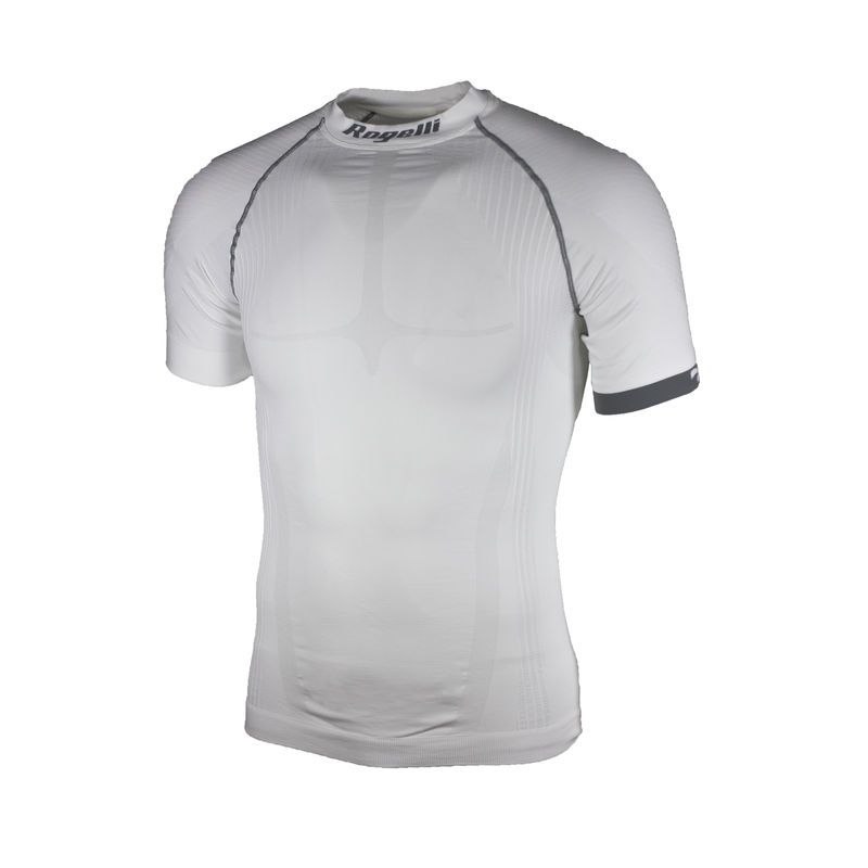 Rogelli sweatband short sleeve COMPRESSION white 3XL