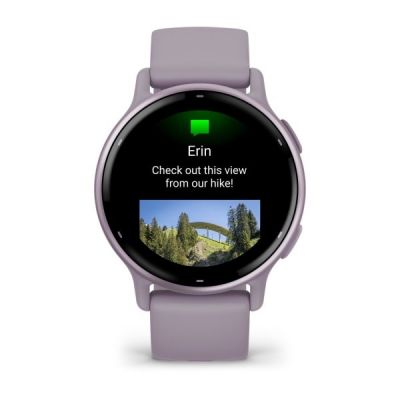 2. Garmin Vivoactive 5 42mm Purple Watch