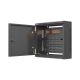 6. LANBERG TPR 10" Installation Cabinet with Mesh Panel 340×340×140, Black (Assembled)