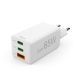 16. Hama 00201996 Mobile Charger Smartphone White Alternating Current Fast Charging Internal, External