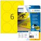 2. HERMA 8035 Printable Labels Yellow Self-adhesive Printable Labels