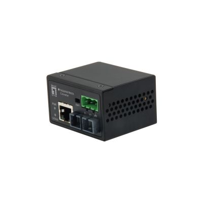 RJ45 to SC Converter 100Mbps MultiMode Industrial 1310nm 2km