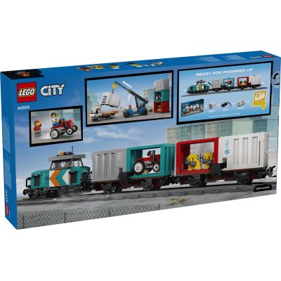 2. LEGO City 60509 - Harbor Cargo Train, Crane and Truck