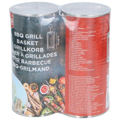 11. VEGETABLE GRILLING BASKET 9x9x20CM 2PCS