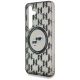 6. Case Karl Lagerfeld Button Karl&Choupette Heads On KL Pattern MagSafe Samsung Galaxy S25 black