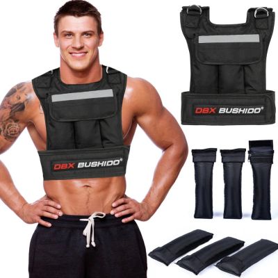 Weighted Training Vest 6 Inserts (Empty)