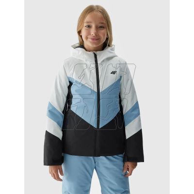 2. 4F Jr ski jacket 4FJAW23TTJAF294-34S
