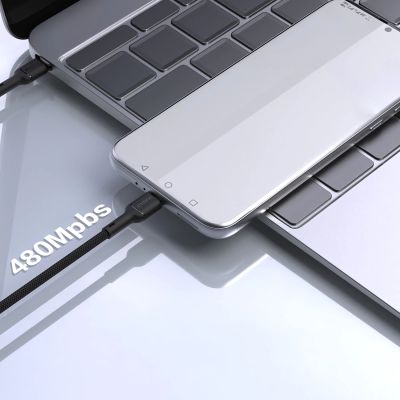 5. Dudao L9C 65W USB-C - USB-C 1m Cable - Black