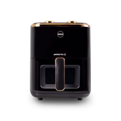 4. ELDOM FAT-FREE FRYER FR500 5.5 L 1200W GLASS CONTAINER, GRID, SILICONE PAD, 8 PROGRAMS, TEMPERATURE CONTROL.