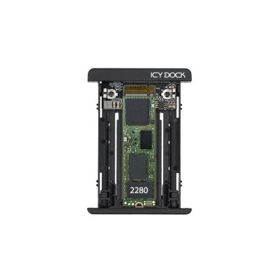 5. Icy Dock MB705M2P-B Hard Drive Enclosure SSD Case Black M.2