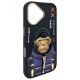 4. Nimmy Cool&Cute 2.0 Monkey case for iPhone 16 - black