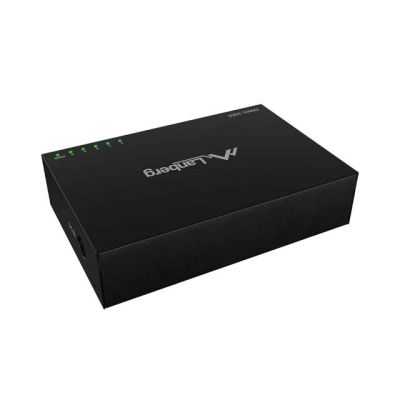 5. LANBERG SWITCH DSM1-1005 5X1GB/S UNMANAGED GIGABIT ETHERNET DESKTOP 12V (METAL HOUSING)