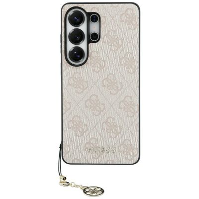 8. Guess 4G Classic Logo Charm MagSafe Case for Samsung Galaxy S26 Ultra - Pink
