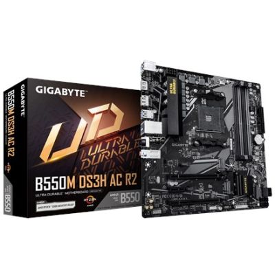 5. Motherboard MB AMD B550 SAM4 MATX/B550M DS3H AC R2 GIGABYTE