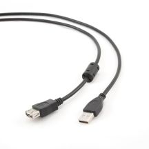 GEMBIRD CCP-USB2-AMAF-6 cable (USB 2.0 type AF - USB 2.0 type BM; 1.8m; black)