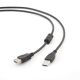GEMBIRD CCP-USB2-AMAF-6 cable (USB 2.0 type AF - USB 2.0 type BM; 1.8m; black)