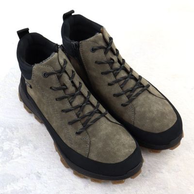 8. Waterproof Khaki Men's Hiking Boots Rieker 35508-25
