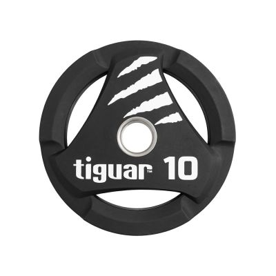 3. Tiguar PU Olympic plate 10 kg TI-WTPU01000