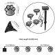 2. SOLAR LAMP SOLAR CHAIN 3M 4 LEGS