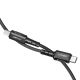 3. Acefast C1-01 Lightning - USB-C MFi PD cable 30W 3A 480Mb/s 1.2m - black