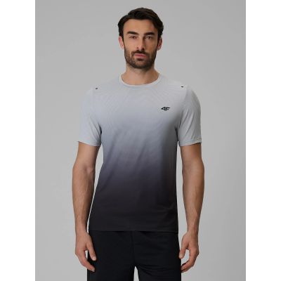 2. Men's quick-drying regular training T-shirt 4F 4FRSS26TFTSM2458-25A