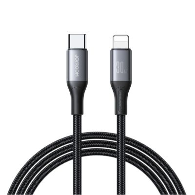Joyroom S-A28 Flash Series 30W USB-C - Lightning cable 1m - black
