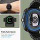 10. Spigen Liquid Air Case for Samsung Galaxy Watch 8 44mm - Matte Black