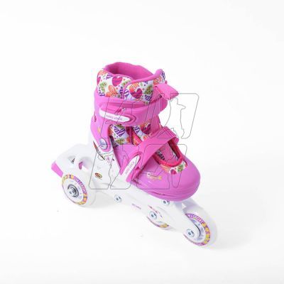 12. Smj Sport Hearts 2in1 roller skates + adjustable roller skates HS-TNK-000017130