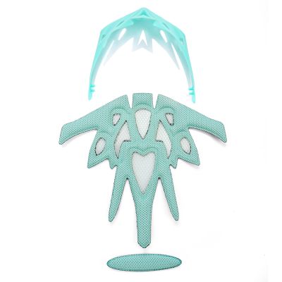 19. Meteor Marven pink/mint bicycle helmet