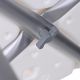 13. Rectangular shower stool with adjustable height