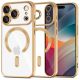 Tech-Protect MagFlex MagSafe Case for iPhone 17 Pro - Transparent Gold