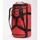 4. The North Face Base Camp Duffel L Sports Bag 95L Polyester Black, Red