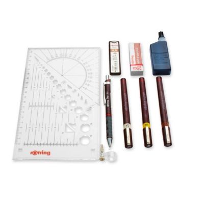 2. ROTRING isograph College Set - 3 pcs. 0.25 / 0.35 / 0.5