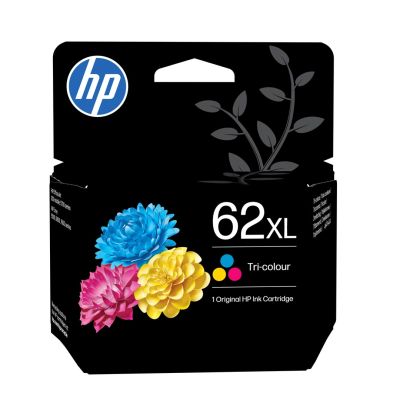 22. HP 62 Original Tri-Color Ink Cartridge