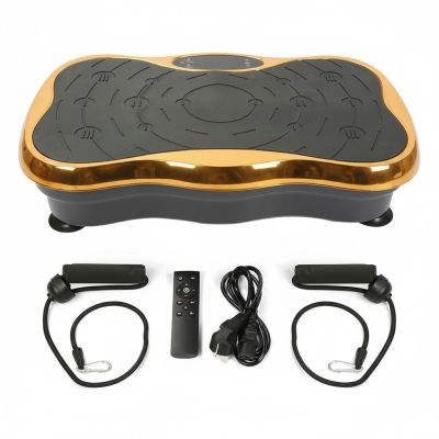 Extralink Moonwalk SpinMove Gold | Fitness Vibration Platform | 200W
