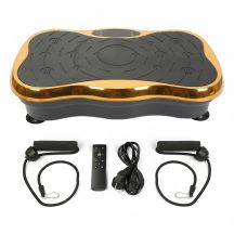 Extralink Moonwalk SpinMove Gold | Fitness Vibration Platform | 200W