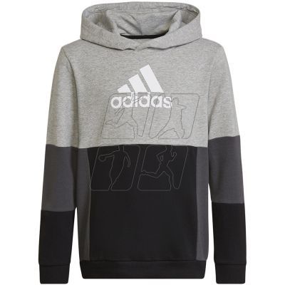 3. Adidas Colourblock Hoodie Jr HN8563 sweatshirt