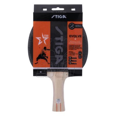 3. Stiga Evolve 1-Star table tennis racket 92800591792