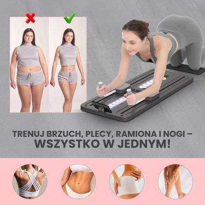 6. Extralink | Pilates Board | Reformer for Abdominal Exercises and Push-Ups