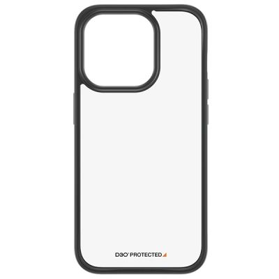 2. Military Grade Certified PanzerGlass ClearCase iPhone 15 Pro Case - Transparent & Black