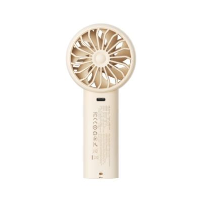 4. Aecooly Halo 03 Portable Handheld Fan, Beige